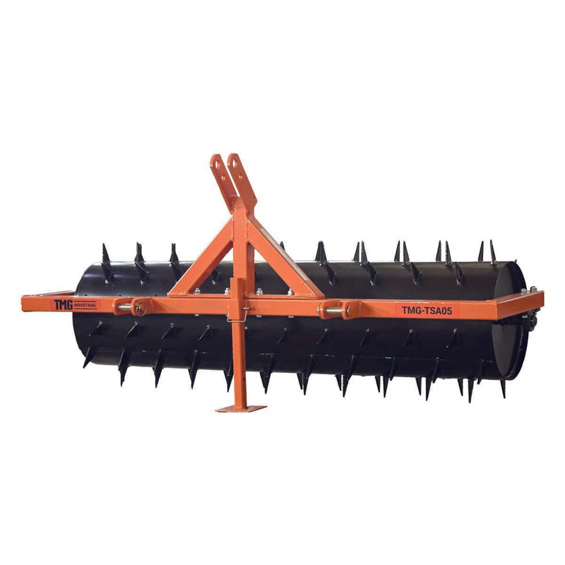 60" 3-Point Drum Spike Aerator, CAT 1 & 2 Hook-Up, 20-50 HP Tractor, GMD-TSA05