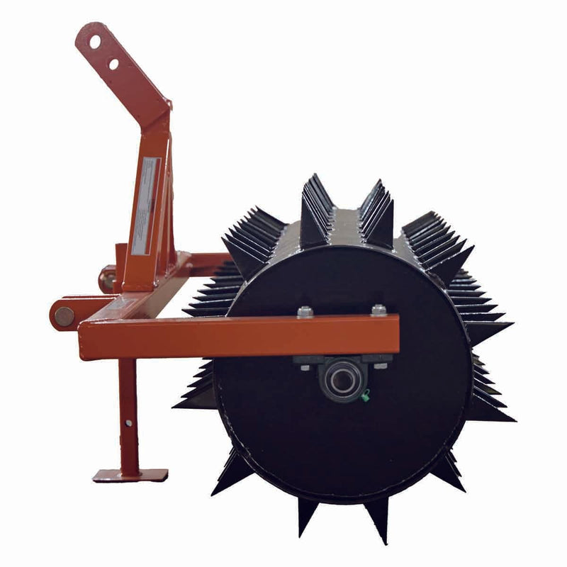 60" 3-Point Drum Spike Aerator, CAT 1 & 2 Hook-Up, 20-50 HP Tractor, GMD-TSA05