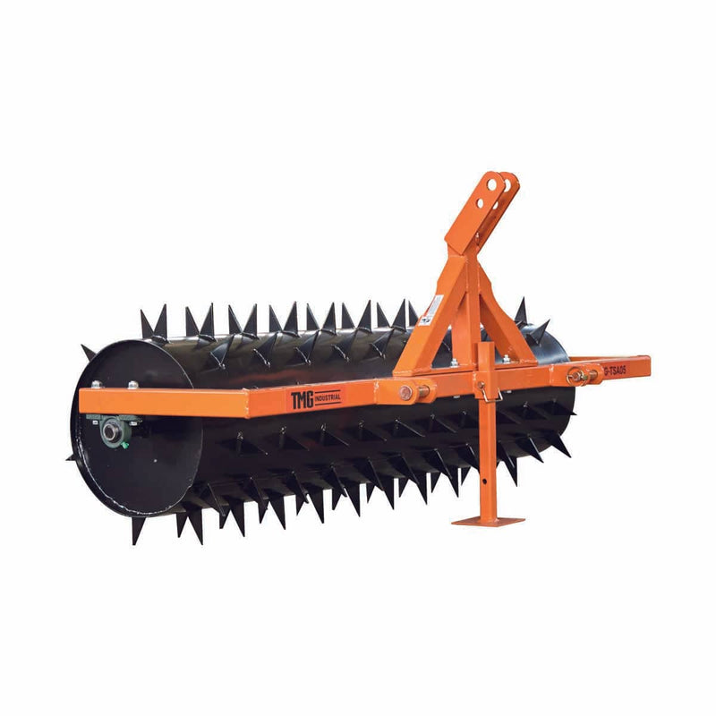 60" 3-Point Drum Spike Aerator, CAT 1 & 2 Hook-Up, 20-50 HP Tractor, GMD-TSA05