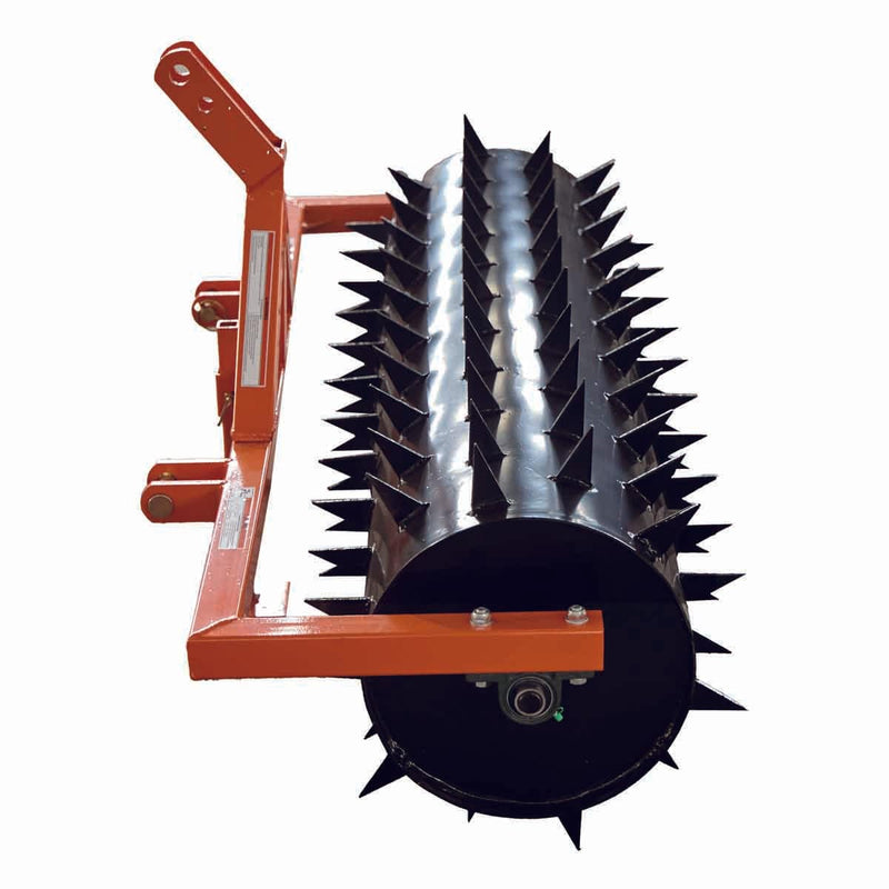 60" 3-Point Drum Spike Aerator, CAT 1 & 2 Hook-Up, 20-50 HP Tractor, GMD-TSA05
