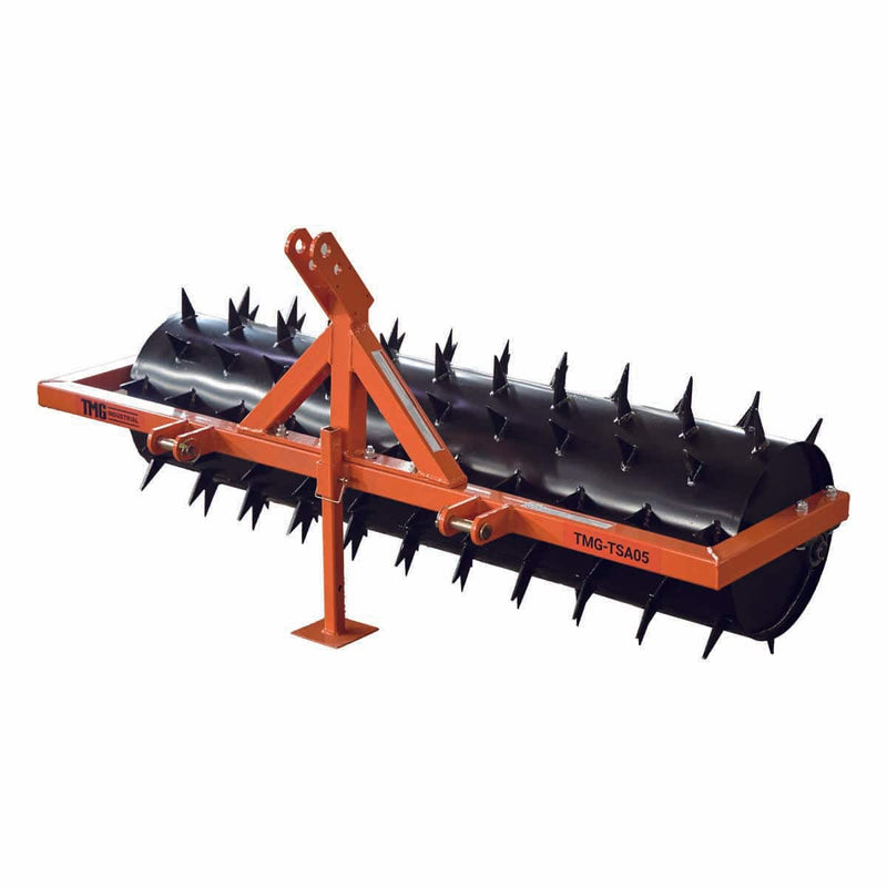 60" 3-Point Drum Spike Aerator, CAT 1 & 2 Hook-Up, 20-50 HP Tractor, GMD-TSA05