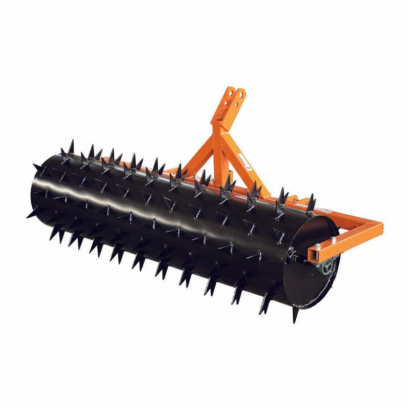 60" 3-Point Drum Spike Aerator, CAT 1 & 2 Hook-Up, 20-50 HP Tractor, GMD-TSA05
