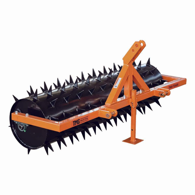 60" 3-Point Drum Spike Aerator, CAT 1 & 2 Hook-Up, 20-50 HP Tractor, GMD-TSA05