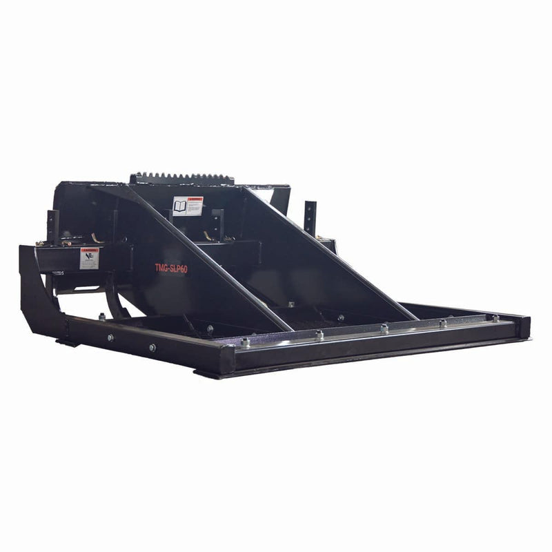 60" Skid Steer Land Plane, Adjustable & Reversible Scarifier Teeth, Bolt-On Cutting Blades, Removable Sift Screen GMD-SLP60
