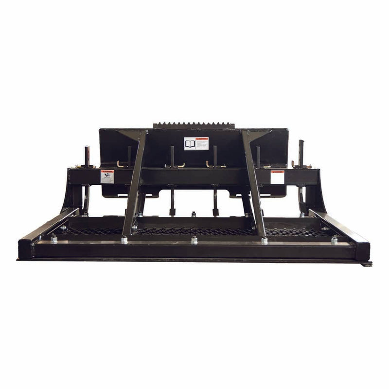 60" Skid Steer Land Plane, Adjustable & Reversible Scarifier Teeth, Bolt-On Cutting Blades, Removable Sift Screen GMD-SLP60
