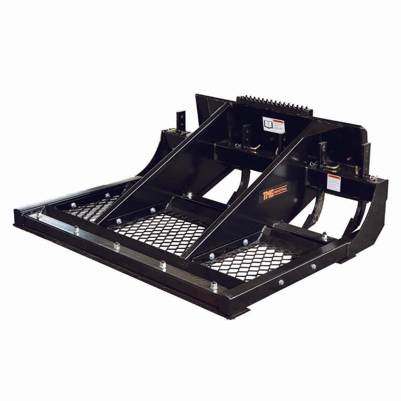 60" Skid Steer Land Plane, Adjustable & Reversible Scarifier Teeth, Bolt-On Cutting Blades, Removable Sift Screen GMD-SLP60
