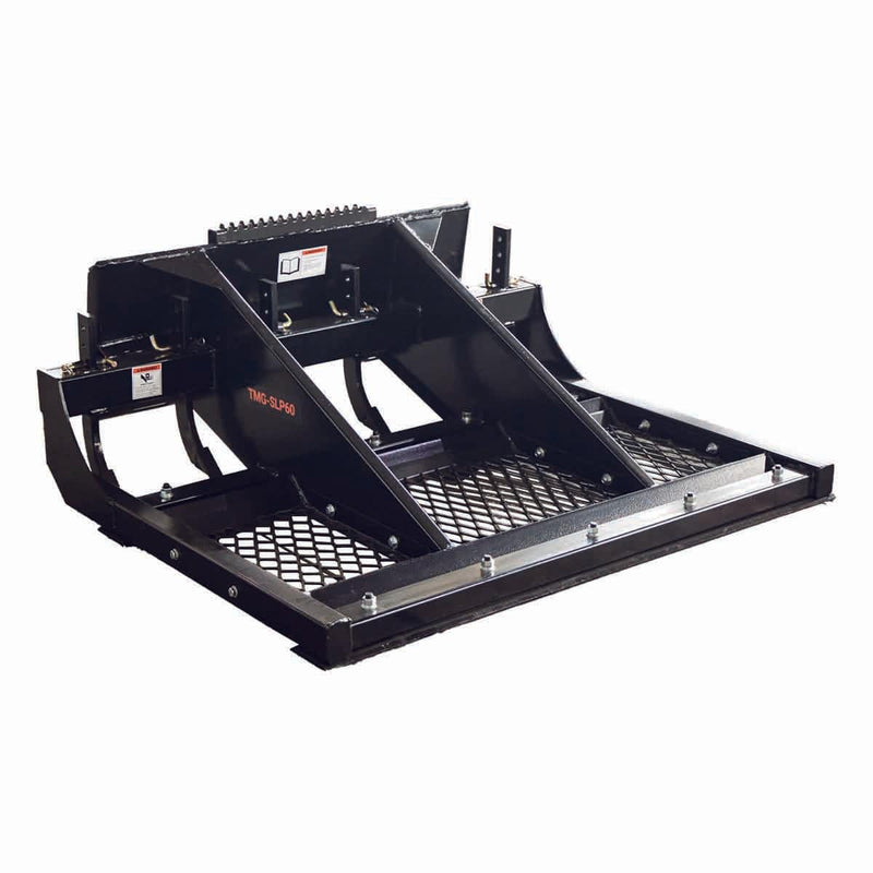 60" Skid Steer Land Plane, Adjustable & Reversible Scarifier Teeth, Bolt-On Cutting Blades, Removable Sift Screen GMD-SLP60
