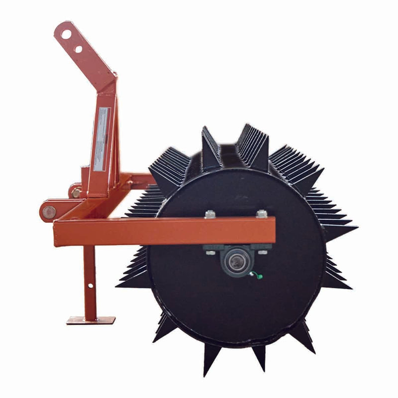 72" 3-Point Drum Spike Aerator, CAT 1 & 2 Hook-Up, 20-50 HP Tractor, GMD-TSA06
