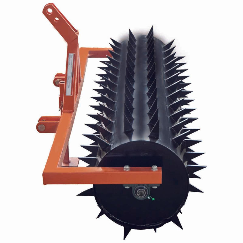 72" 3-Point Drum Spike Aerator, CAT 1 & 2 Hook-Up, 20-50 HP Tractor, GMD-TSA06