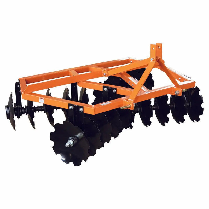 72" Notched Disc Harrow, 3-Point Hitch, Cat 1 Hook-up, 25-45 HP Tractors, GMD-TDH06