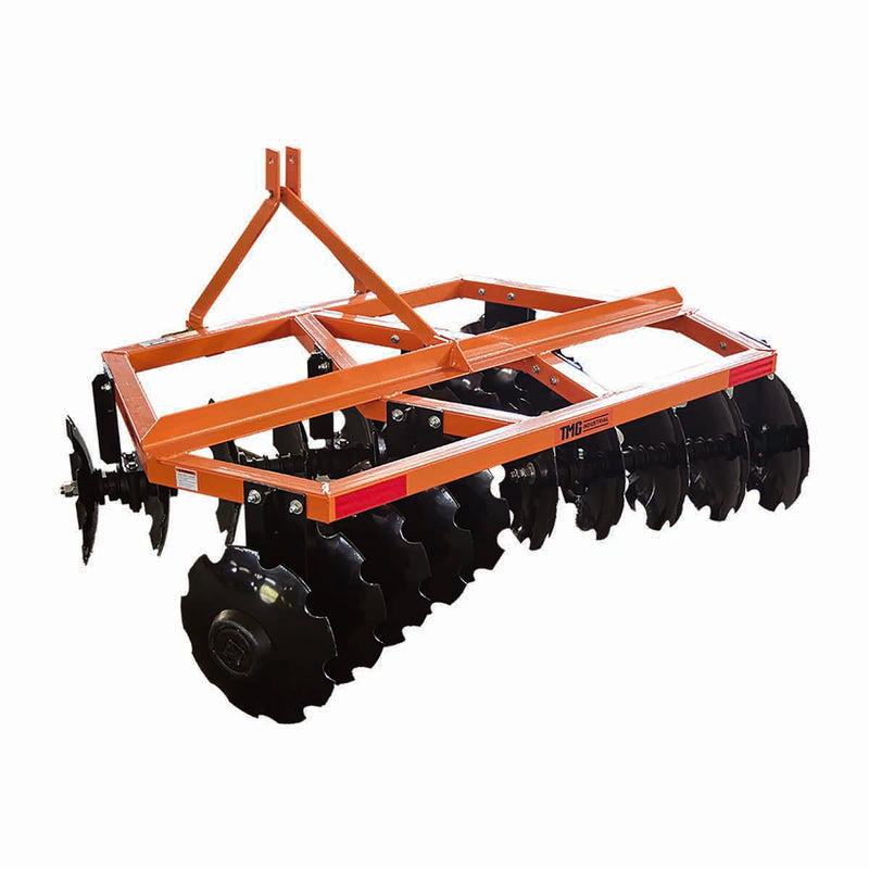 72" Notched Disc Harrow, 3-Point Hitch, Cat 1 Hook-up, 25-45 HP Tractors, GMD-TDH06