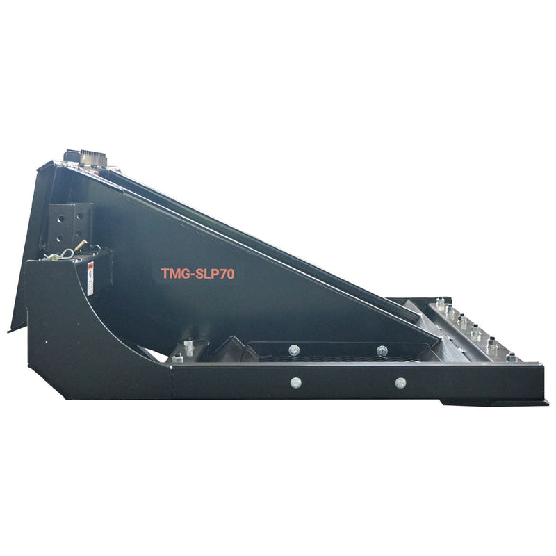 72" Skid Steer Land Plane, Adjustable & Reversible Scarifier Teeth, Bolt-On Cutting Blades, Removable Sift Screen, GMD-SLP70