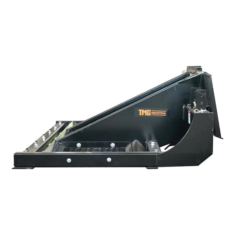 72" Skid Steer Land Plane, Adjustable & Reversible Scarifier Teeth, Bolt-On Cutting Blades, Removable Sift Screen, GMD-SLP70