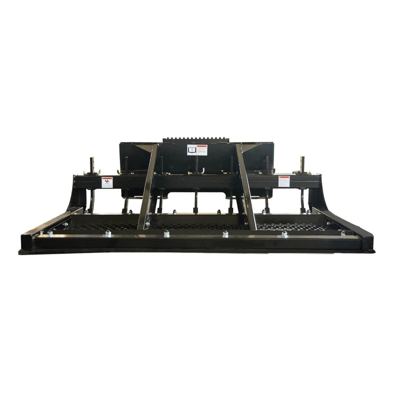 72" Skid Steer Land Plane, Adjustable & Reversible Scarifier Teeth, Bolt-On Cutting Blades, Removable Sift Screen, GMD-SLP70