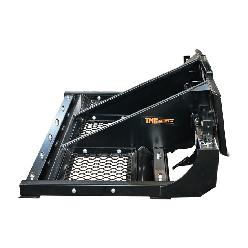 72" Skid Steer Land Plane, Adjustable & Reversible Scarifier Teeth, Bolt-On Cutting Blades, Removable Sift Screen, GMD-SLP70