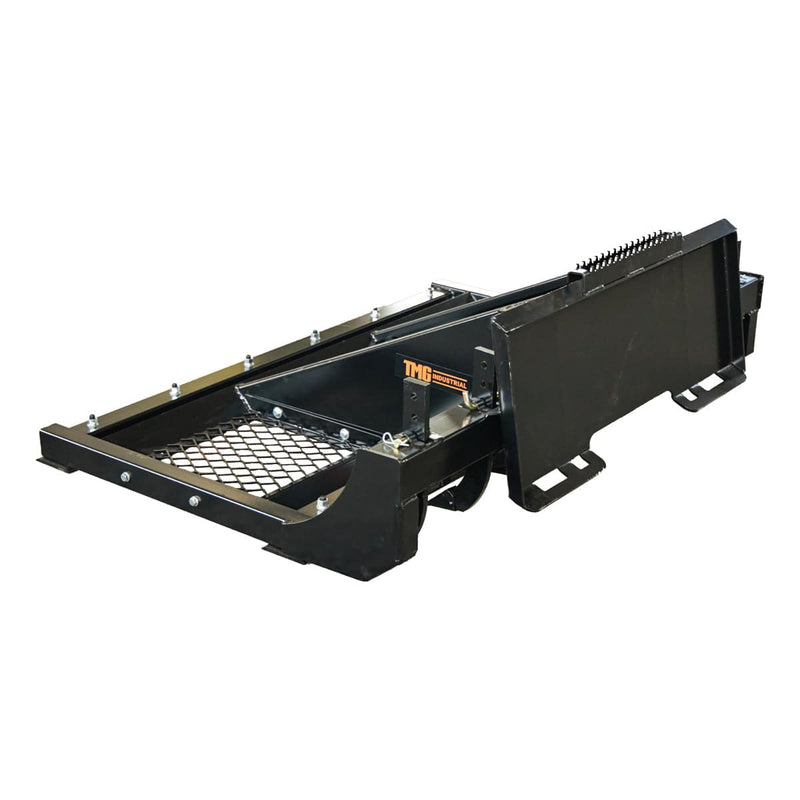 72" Skid Steer Land Plane, Adjustable & Reversible Scarifier Teeth, Bolt-On Cutting Blades, Removable Sift Screen, GMD-SLP70