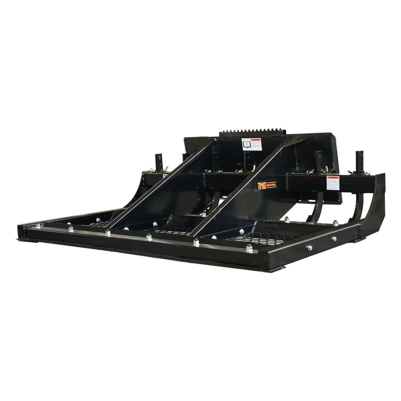 72" Skid Steer Land Plane, Adjustable & Reversible Scarifier Teeth, Bolt-On Cutting Blades, Removable Sift Screen, GMD-SLP70