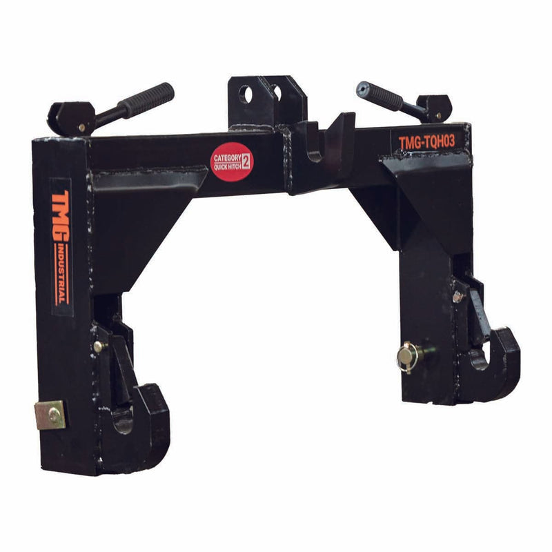 Tractor 3-Point Quick Hitch, 3600 Lb Capacity, CAT 2 Hook-Up, 90 HP Tractor, ASAE Specifications, GMD-TQH03
