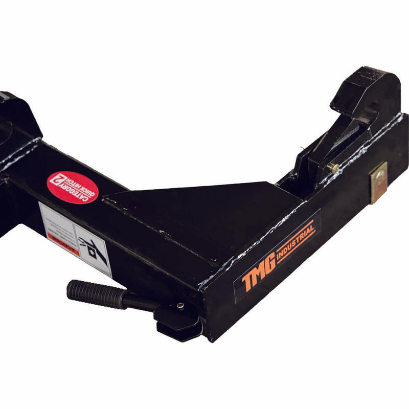 Tractor 3-Point Quick Hitch, 3600 Lb Capacity, CAT 2 Hook-Up, 90 HP Tractor, ASAE Specifications, GMD-TQH03