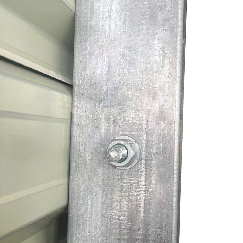 30' x 30' Metal Garage Shed – Steel Building with 11' Clearance High Front Doors, Side Entry Door, 16 GA Steel Structure GMD-MS3030