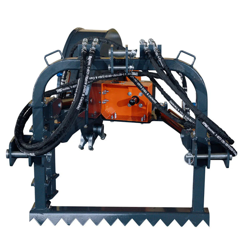 3-Point PTO Stump Grinder, 20-60 HP, Cat 1 & 2 Hookups, 12" Below & 18" Above Ground, 40° Cutting Arc, GMD-TSG24