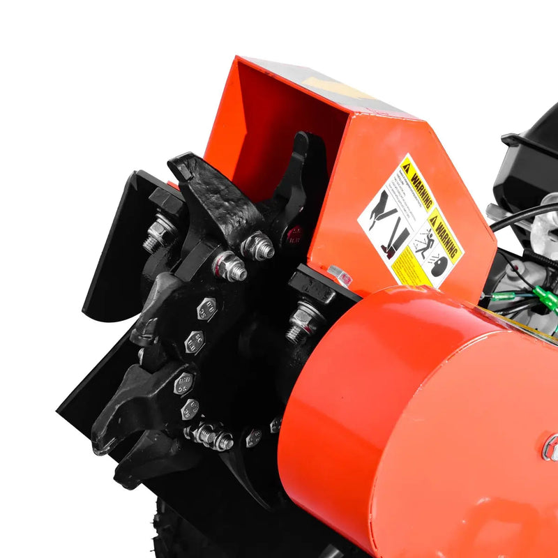 Walk-Behind Kohler Powered Stump Grinder, 9 Carbide Teeth, 24" Cutting Capacity, 14 HP Gasoline Engine, GMD-GSG9