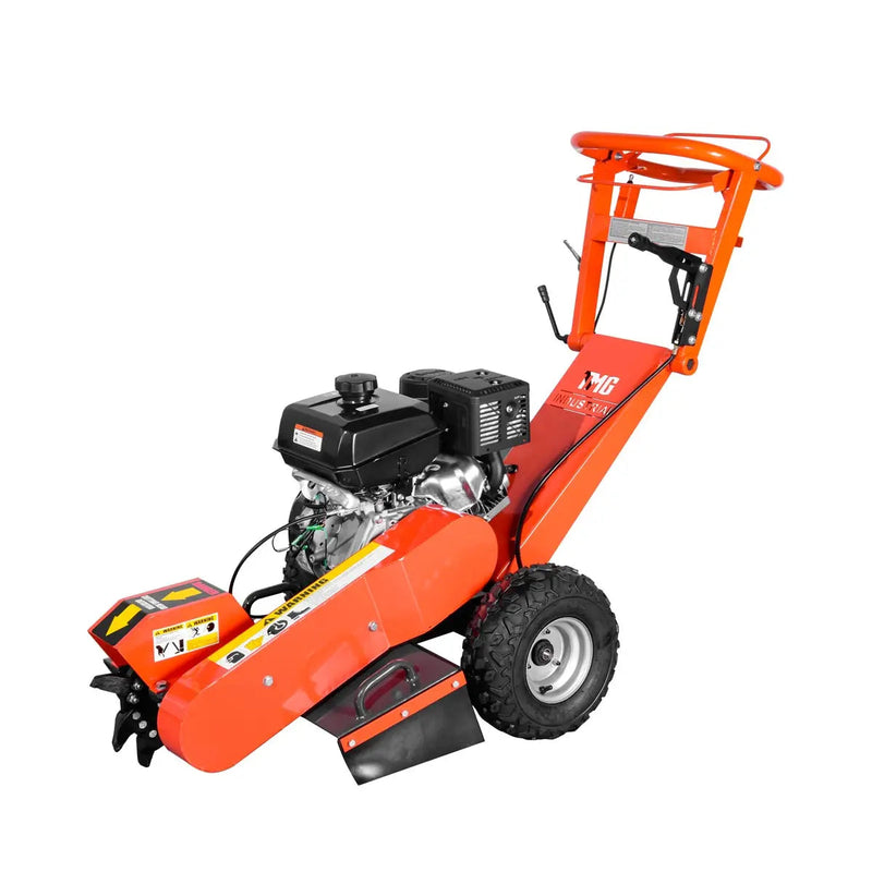 Walk-Behind Kohler Powered Stump Grinder, 9 Carbide Teeth, 24" Cutting Capacity, 14 HP Gasoline Engine, GMD-GSG9