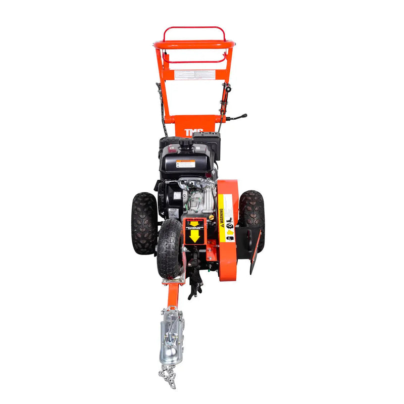 Walk Behind Kohler Powered Stump Grinder, ATV/UTV Tow Bar, 12 Carbide Teeth, 24" Cutting Capacity, 14 HP Gasoline Engine, GMD-GSG12