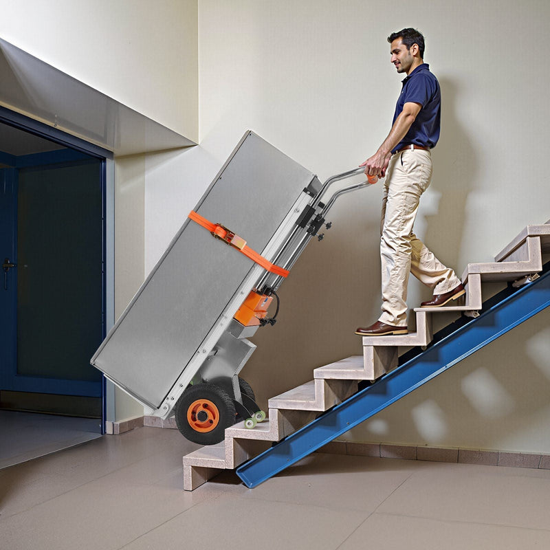 Electric Stair Climbing Dolly 440 lb Capacity with Brushless Motor & Adjustable Handle, VEVOR, DOBA-ESCD440L