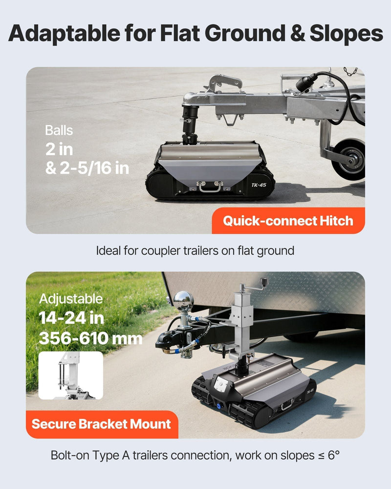 Electric Trailer Mover 9000 lbs Remote-Controlled Camper Trolley, VEVOR, DOBA-TM9000