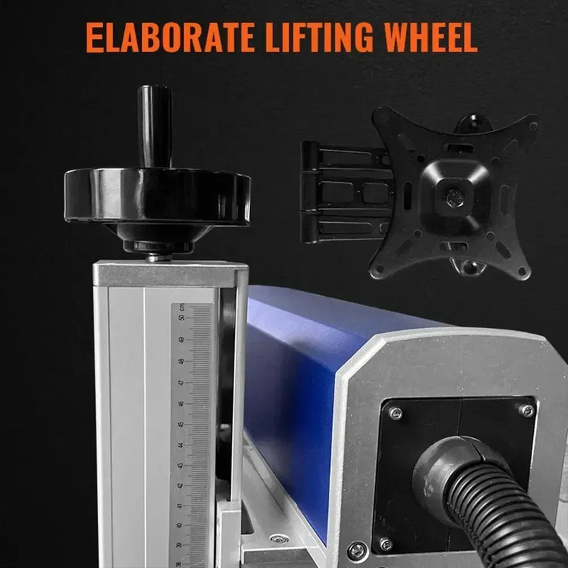 50W Fiber Laser Marking Machine 7.9" x 7.9" Metal Engraver with EZCAD, DOBA-FL5079