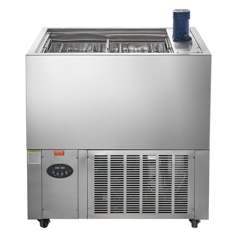 120 PCS Commercial Popsicle Machine, 4-Mold Ice Pops Making Set, Heavy-Duty Stainless Steel Freezing Unit, DOBA-PM120