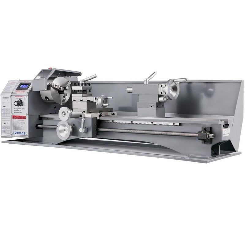 Mini Metal Lathe 8.7" x 29.5" 1100W Variable Speed 110V with Metal Gears, DOBA-ML8729