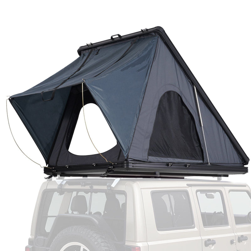 Naturnest Hard Shell Rooftop Tent 2–3 Person with Ladder & Thick Mattress, Waterproof for SUV & Truck, VEVOR, DOBA-RTT23NN